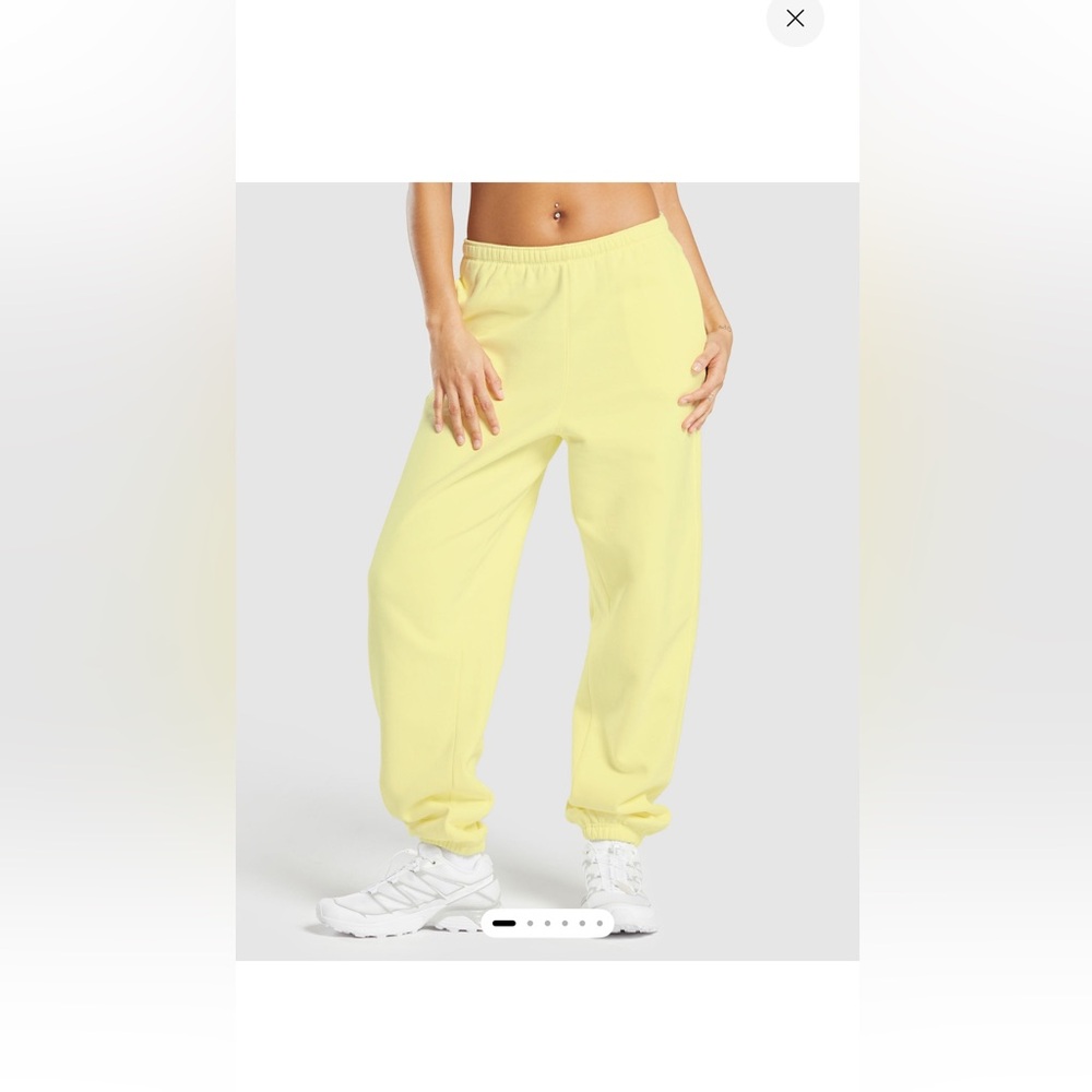 Yellow Jogger Sweatpants